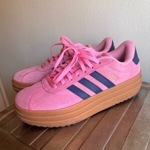 Adidas Pink VL Court Bold Sneakers